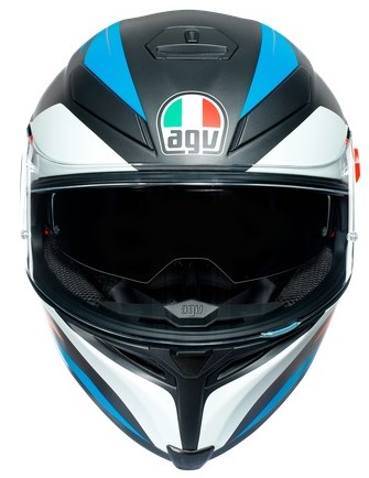 Agv Hjälm K5-S Core Mattsvart/Blå/Orange bild 7