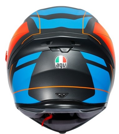 Agv Hjälm K5-S Core Mattsvart/Blå/Orange bild 5