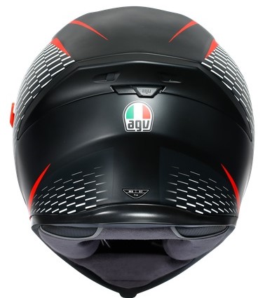 Agv Hjälm K5-S Thunder Mattsvart/Vit/Röd bild 5
