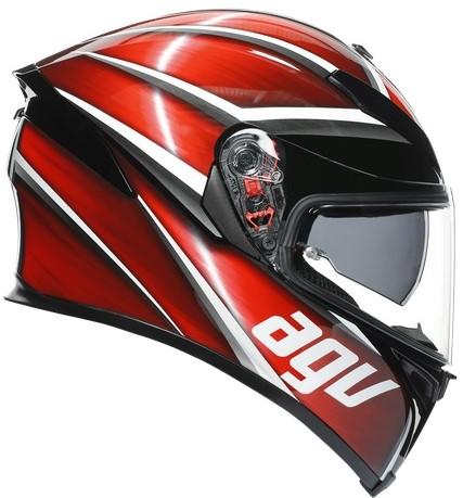 AGV Hjälm K5-S Tempest Svart/Röd bild 2