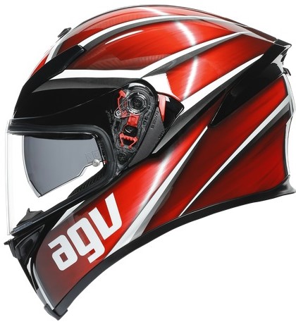 AGV Hjälm K5-S Tempest Svart/Röd bild 3