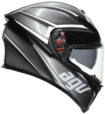AGV Hjälm K5-S Tempest Svart/Silver bild 2