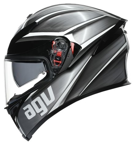 AGV Hjälm K5-S Tempest Svart/Silver bild 4