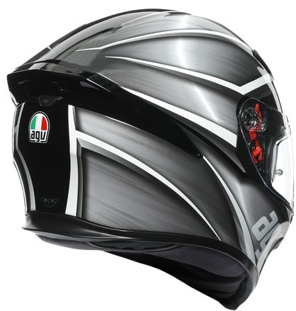 AGV Hjälm K5-S Tempest Svart/Silver bild 3