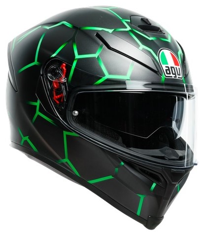 AGV Hjälm K5-S Vulcanum Svart/Grön