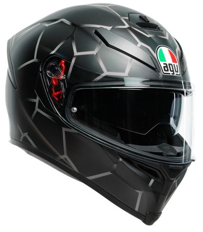 AGV Hjälm K5-S Vulcanum Svart/Grå