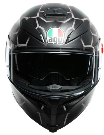 AGV Hjälm K5-S Vulcanum Svart/Grå bild 4