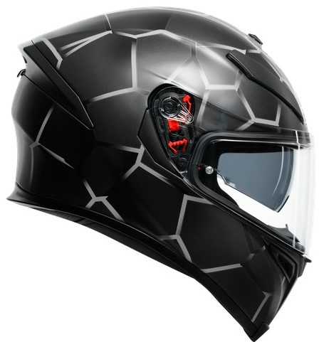 AGV Hjälm K5-S Vulcanum Svart/Grå bild 3
