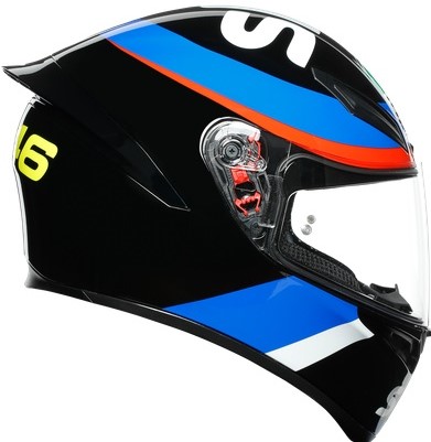 AGV Hjälm K1 VR46 Sky Racing Team bild 3