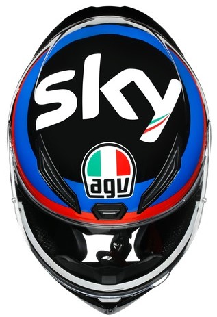 AGV Hjälm K1 VR46 Sky Racing Team bild 4