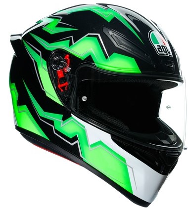 AGV Hjälm K1 Kripton Svart/Grön