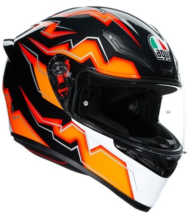 AGV Hjälm K1 Kripton Svart/Orange