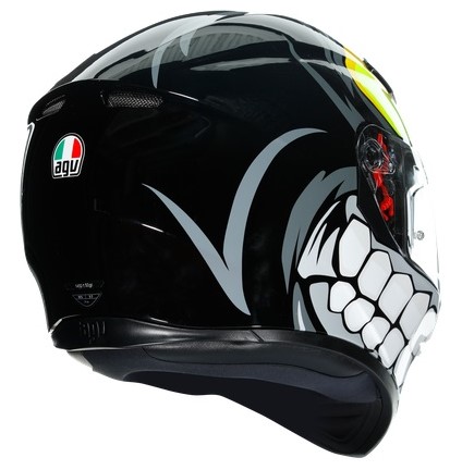 AGV Hjälm K3-SV Angry Svart bild 3