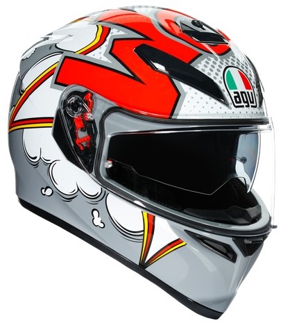 AGV Hjälm K3-SV Bubble
