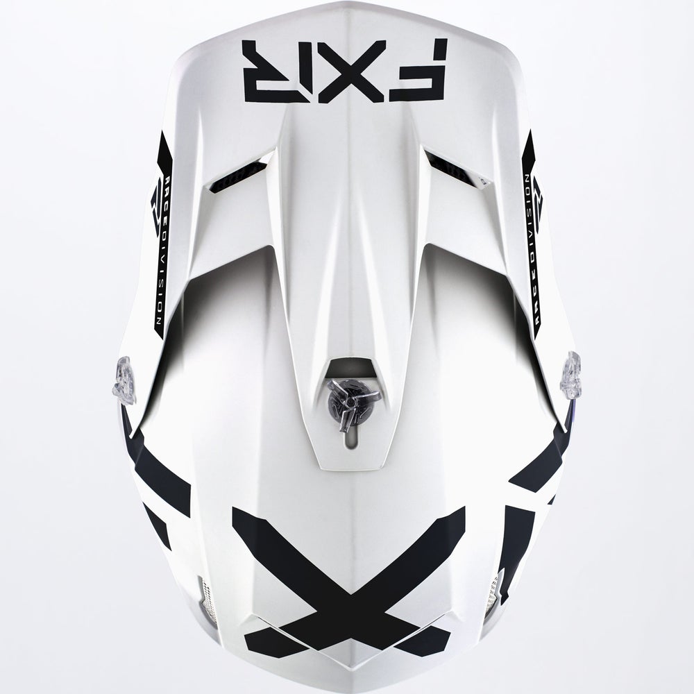 FXR Crosshjälm Clutch CX Mattvit bild 4