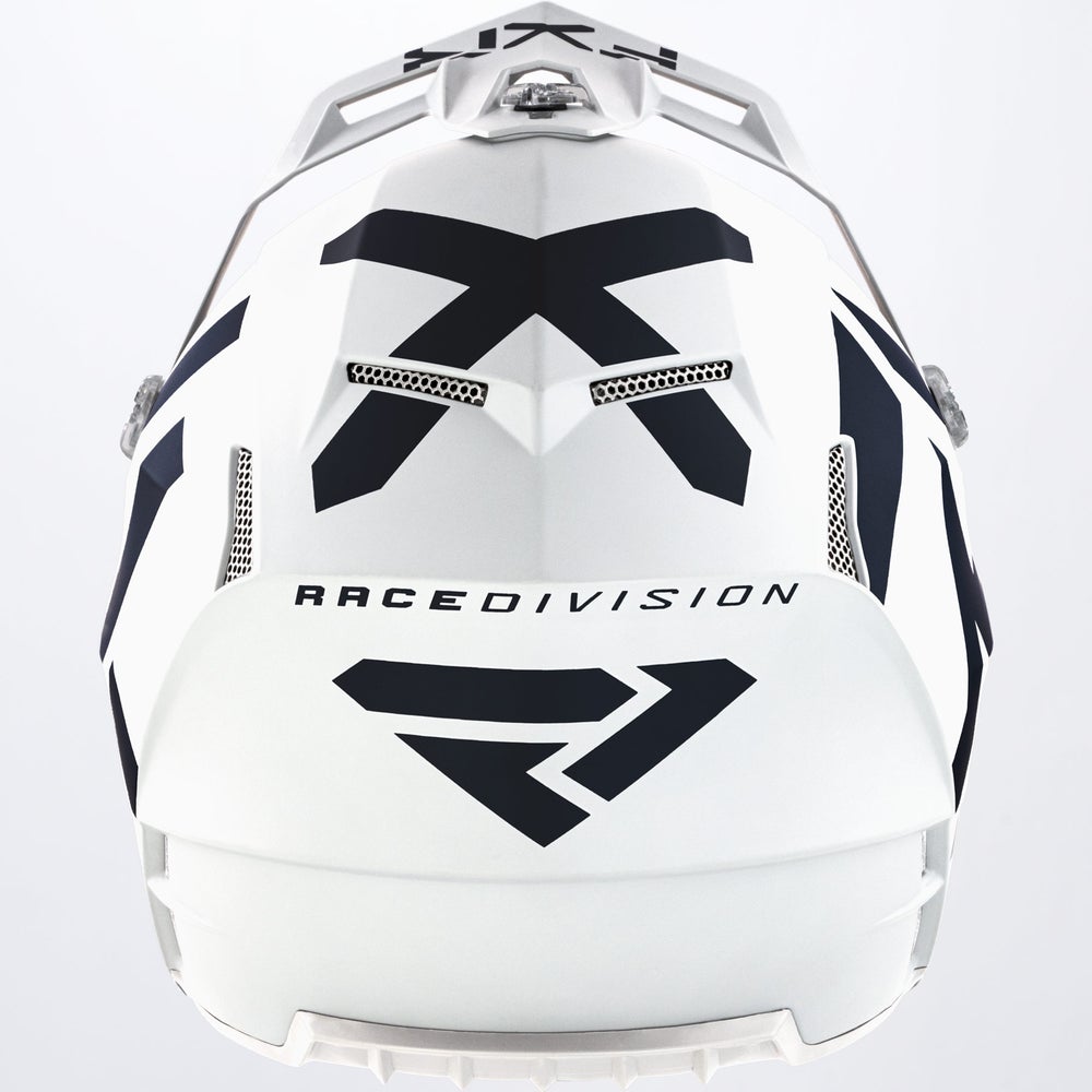 FXR Crosshjälm Clutch CX Mattvit bild 5