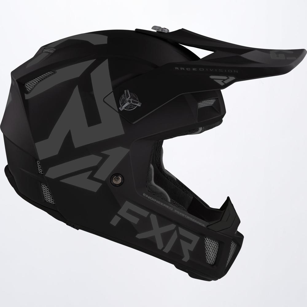 FXR Crosshjälm Clutch CX Mattsvart bild 2