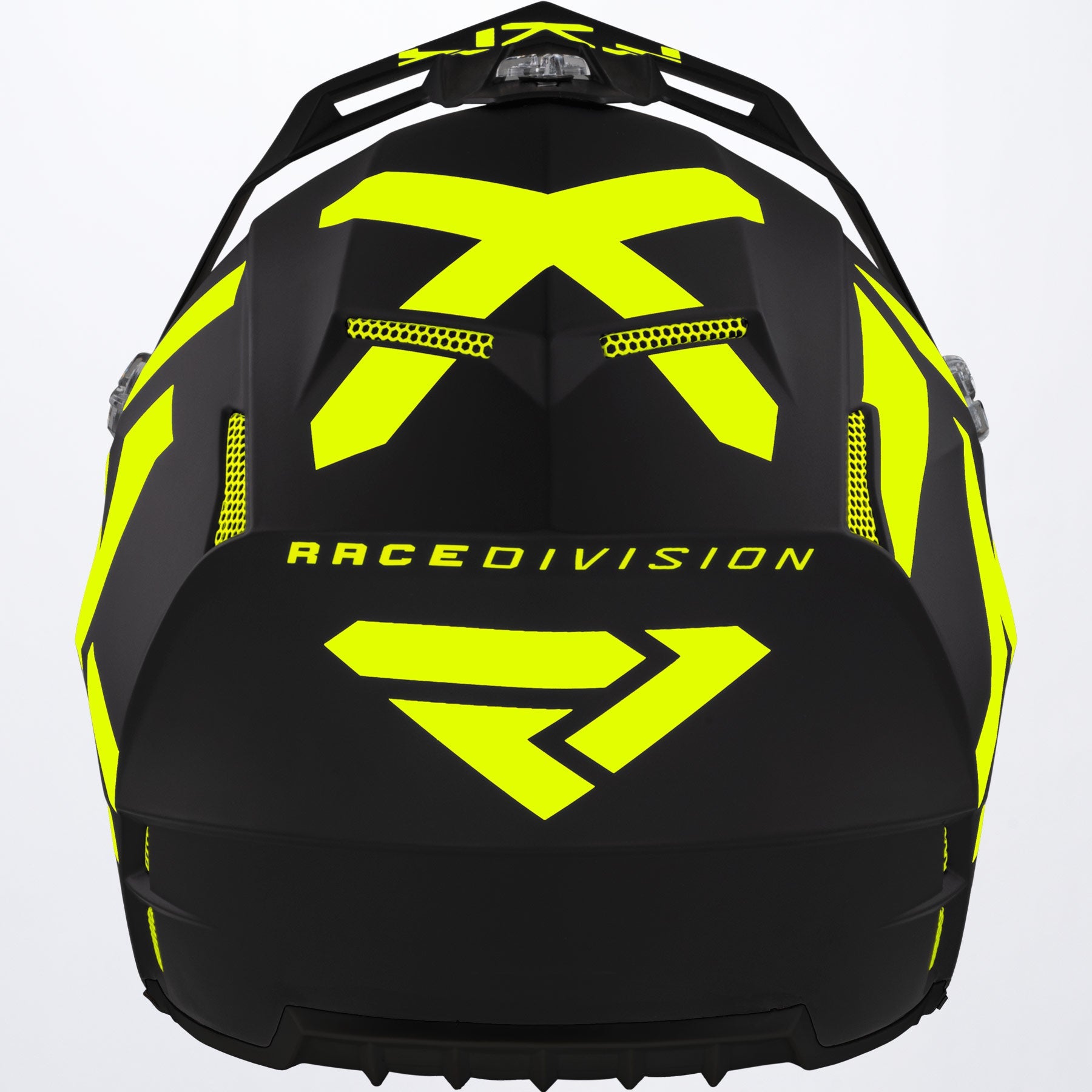 FXR Crosshjälm Clutch CX Mattsvart/Gul bild 5