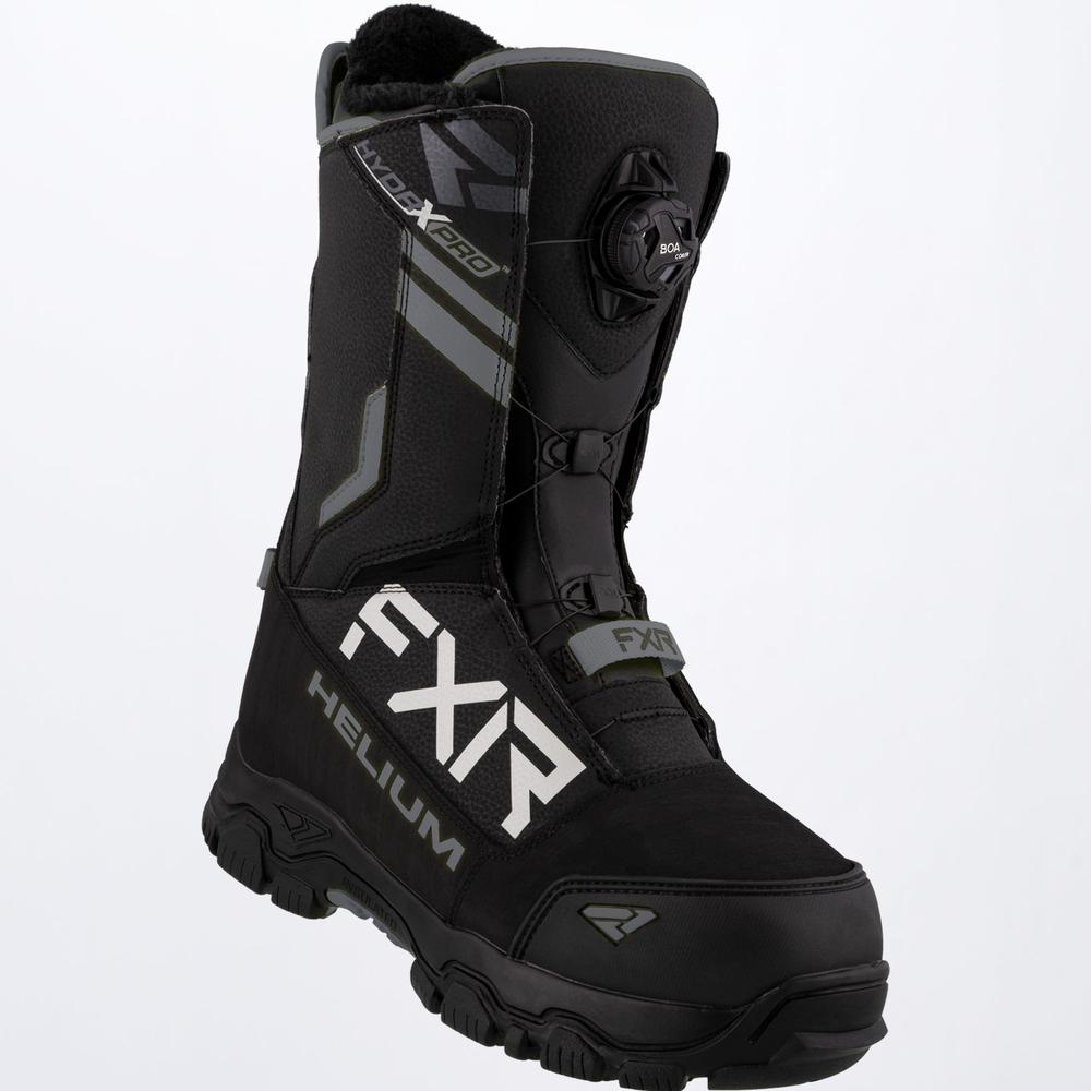 FXR Skoterstövel Helium Boa® Svart