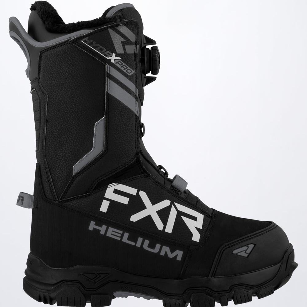 FXR Skoterstövel Helium Boa® Svart bild 2