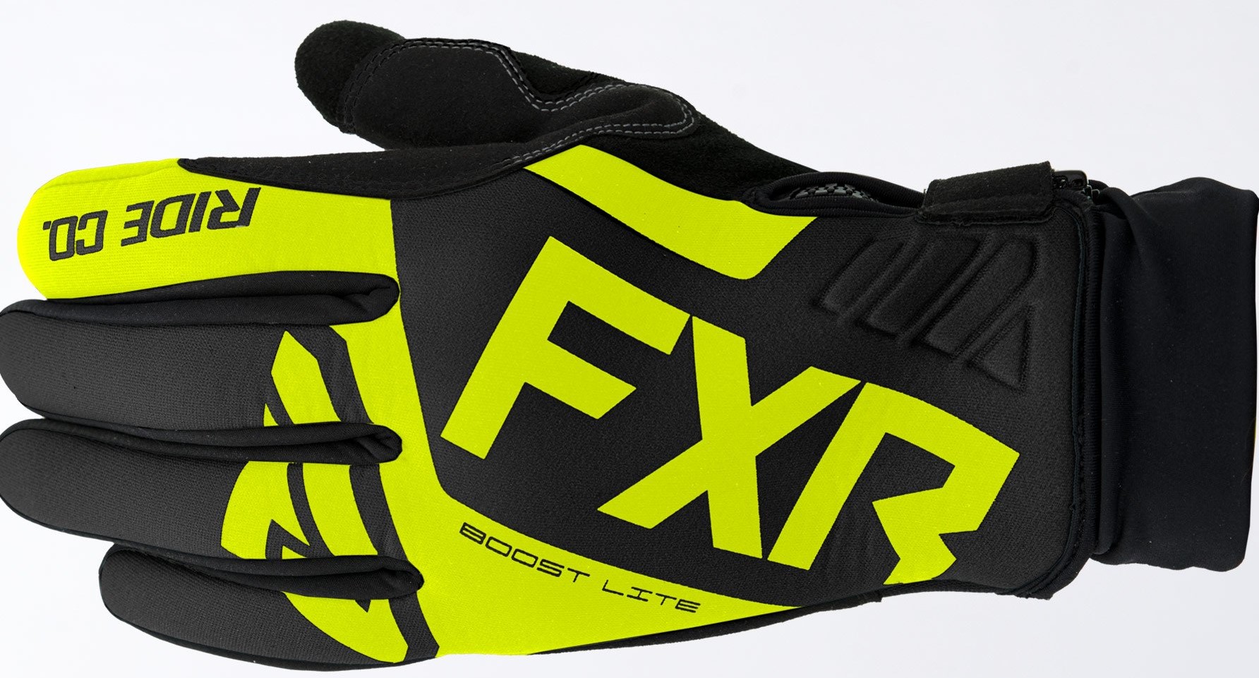 FXR Crosshandskar Boost Lite Svart/Fluogul