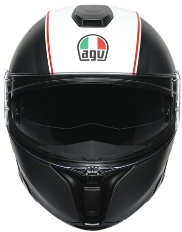 AGV Hjälm Öppningsbar Sportmodular Cover Mattgrå/Vit bild 5