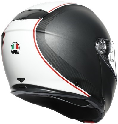 AGV Hjälm Öppningsbar Sportmodular Cover Mattgrå/Vit bild 4