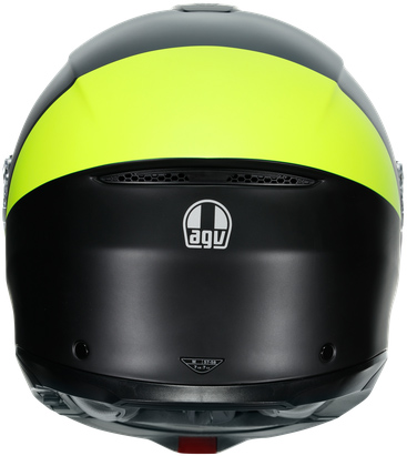 AGV Hjälm Öppningsbar Tourmodular Mattsvart/Fluogul/Grå bild 3