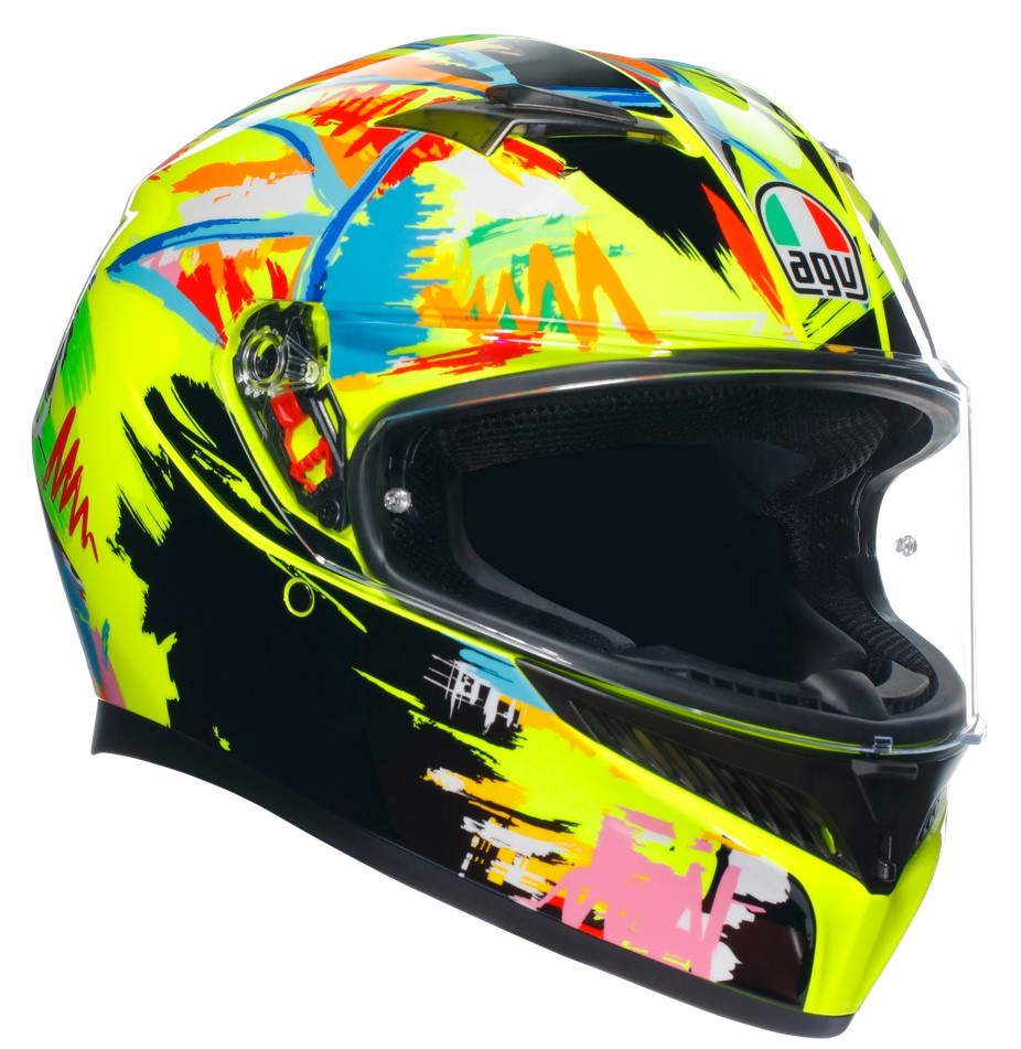 AGV Hjälm K3 Rossi Vintertest 2019