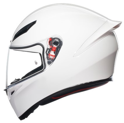 AGV Hjälm K1 S Vit bild 2
