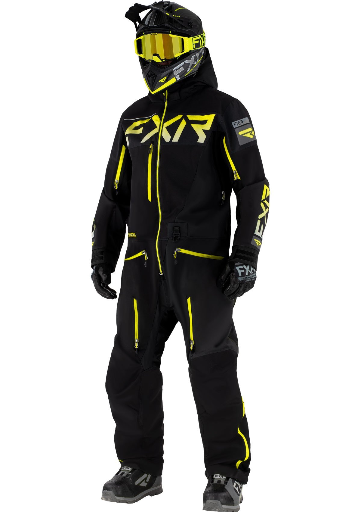 FXR Skoteroverall Ranger Instinct Ofodrad Svart/Fluogul