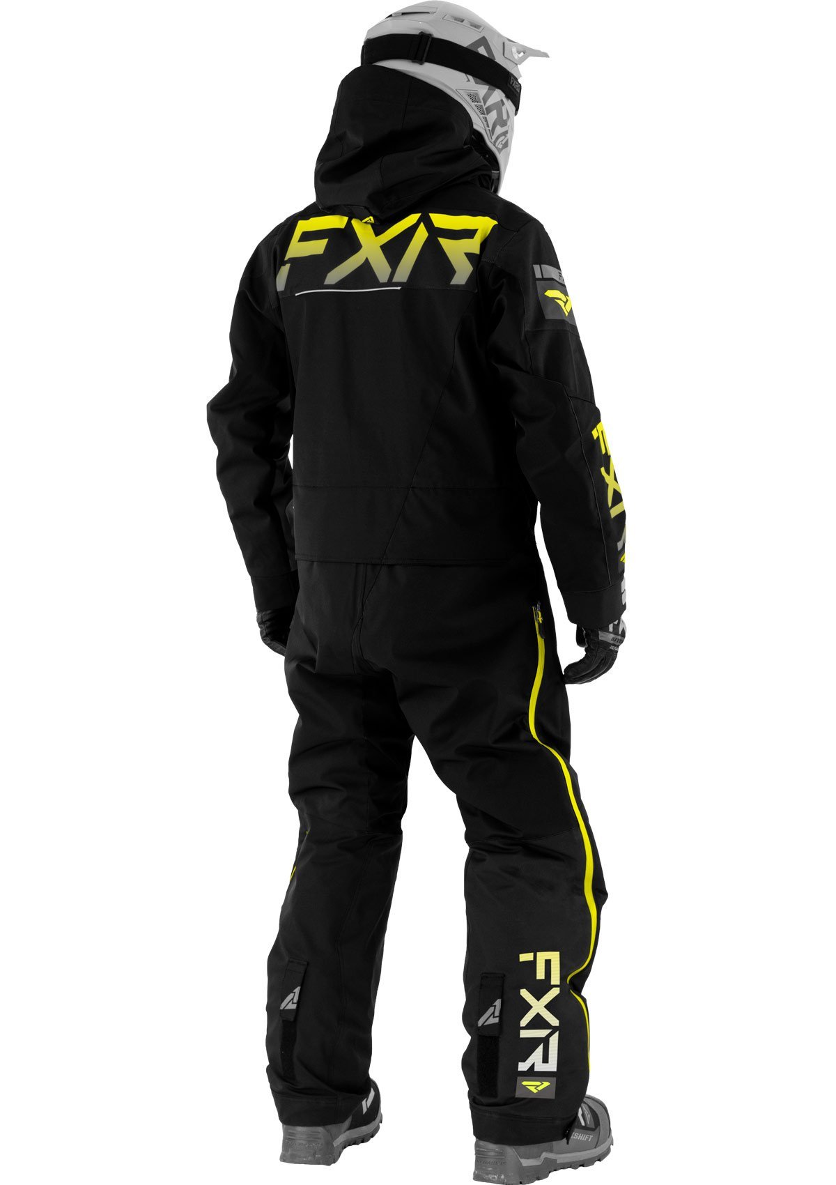 FXR Skoteroverall Ranger Instinct Ofodrad Svart/Fluogul bild 2