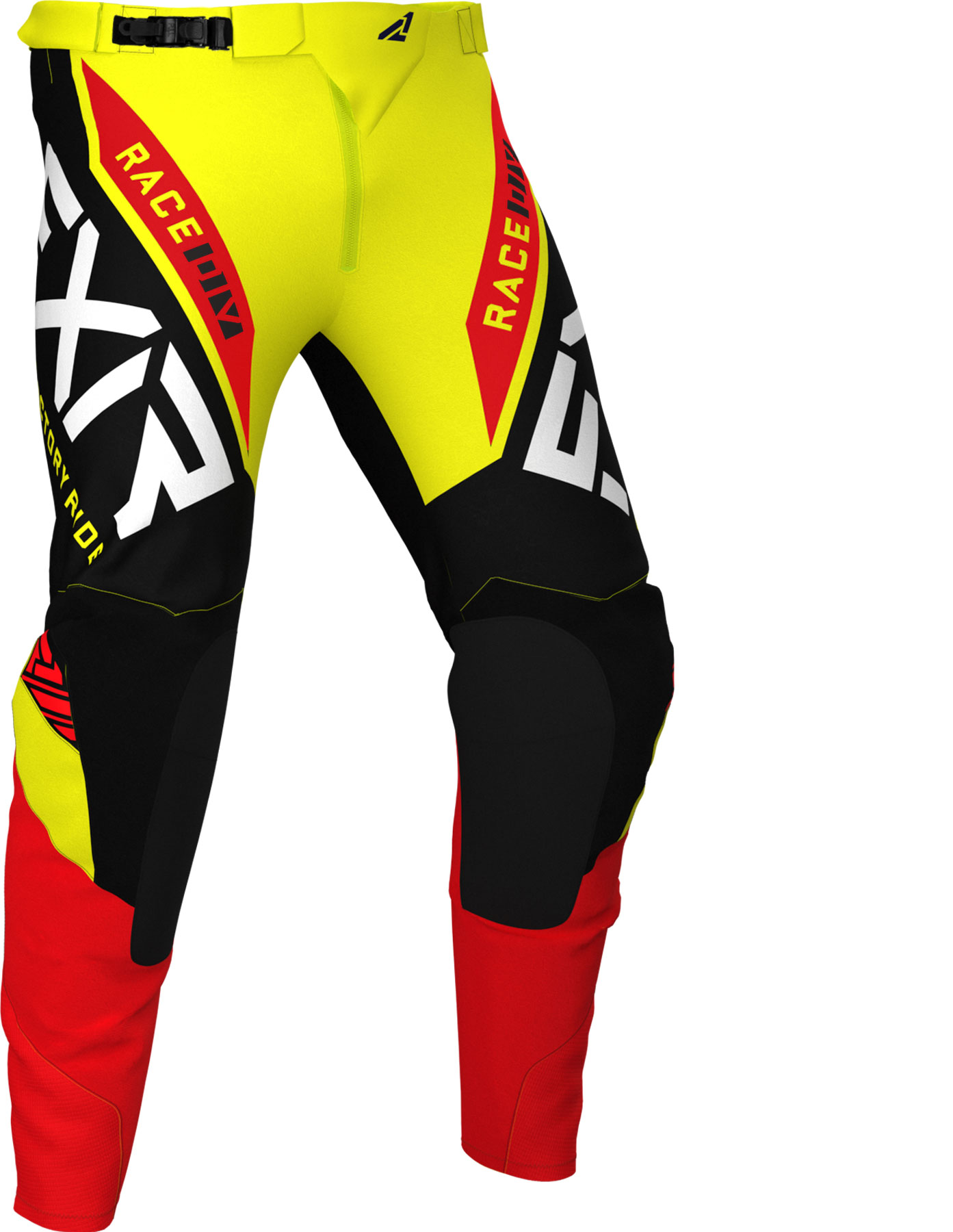 FXR Crossbyxa Helium Gul/Svart/Röd