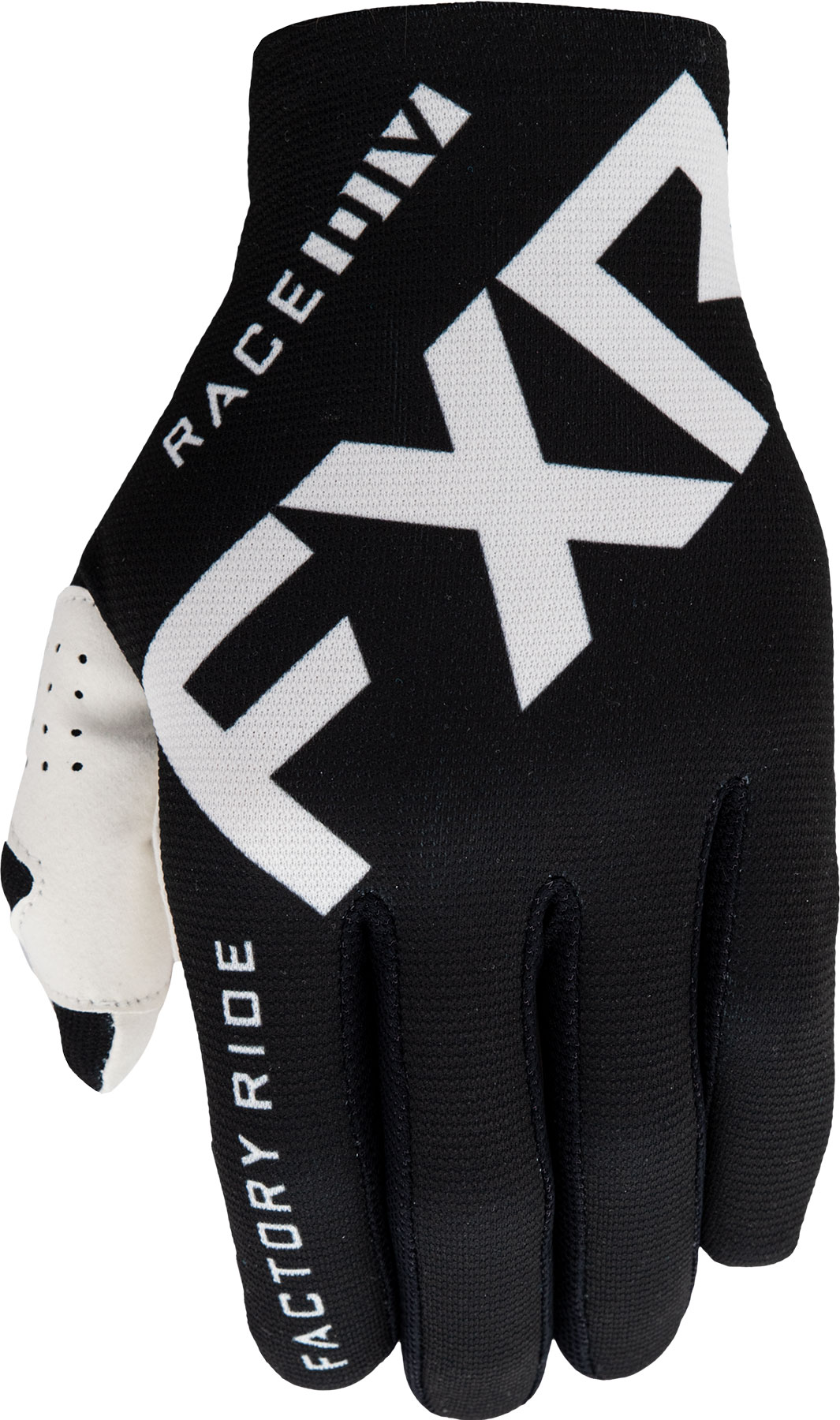 FXR Crosshandske Slip-On Lite Svart/Vit