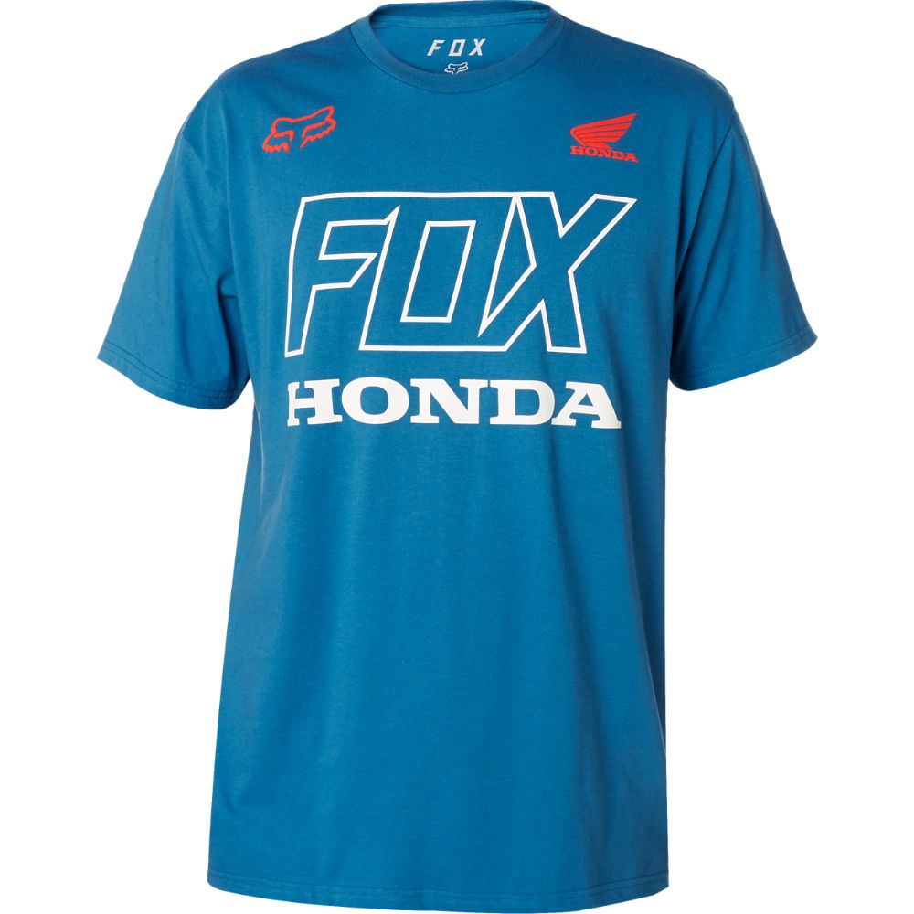 Fox T-Shirt Honda Tech Ljusblå