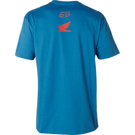 Fox T-Shirt Honda Tech Ljusblå bild 2