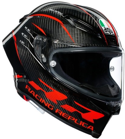 Agv Hjälm Pista GP RR Performance Carbon/Röd