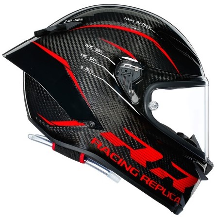 Agv Hjälm Pista GP RR Performance Carbon/Röd bild 3