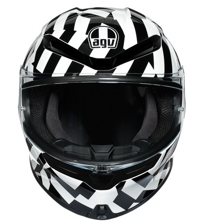 Agv Hjälm K6 Secret Vit/Svart bild 7