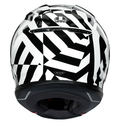 Agv Hjälm K6 Secret Vit/Svart bild 5