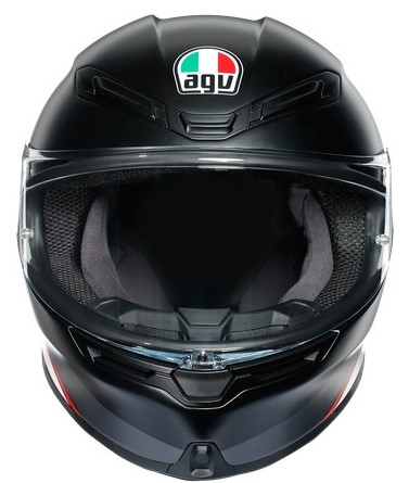 Agv Hjälm K6 Minimal Mattsvart/Vit bild 7