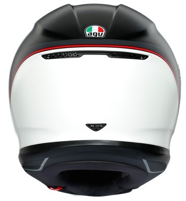 Agv Hjälm K6 Minimal Mattsvart/Vit bild 5