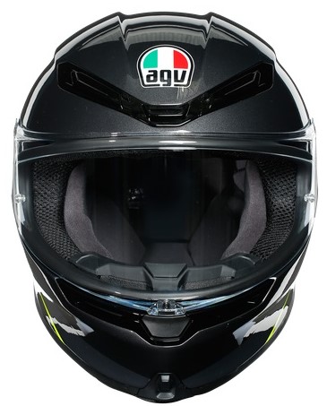 Agv Hjälm K6 Minimal Antrasit/Svart/Fluogul bild 7