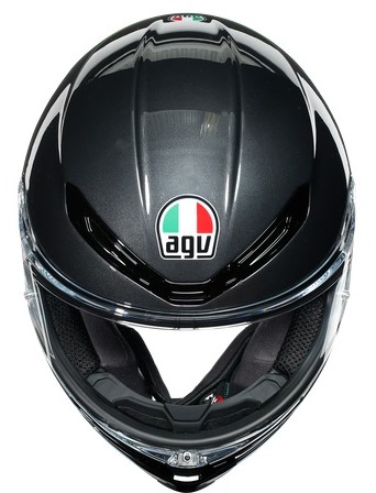 Agv Hjälm K6 Minimal Antrasit/Svart/Fluogul bild 6