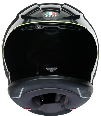 Agv Hjälm K6 Minimal Antrasit/Svart/Fluogul bild 5