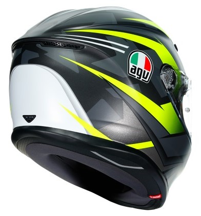 AGV Hjälm K6 Excite Camo/Fluogul (matt) bild 2