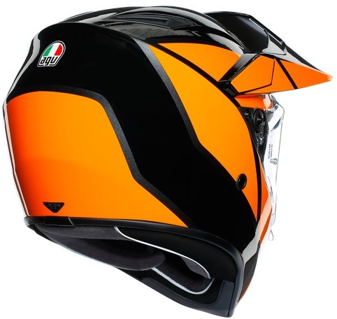 AGV Hybridhjälm AX9 Trial Svart/Orange bild 3