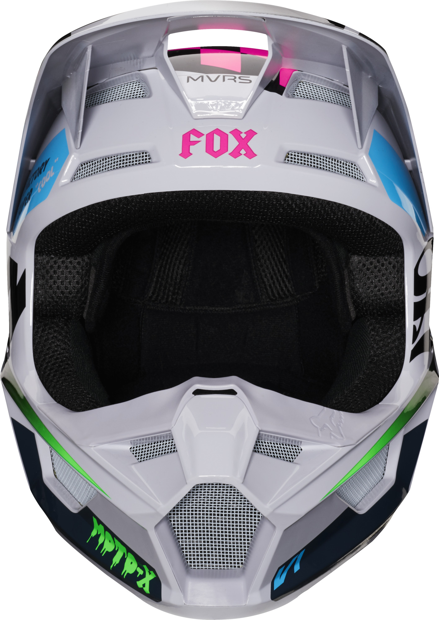 Fox Crosshjälm V1 Czar Ljusgrå (Junior) bild 5