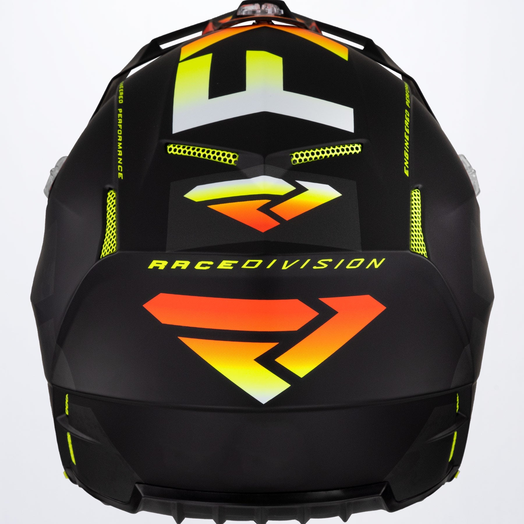 FXR Crosshjälm Clutch Evo LE Mattsvart/Inferno bild 5