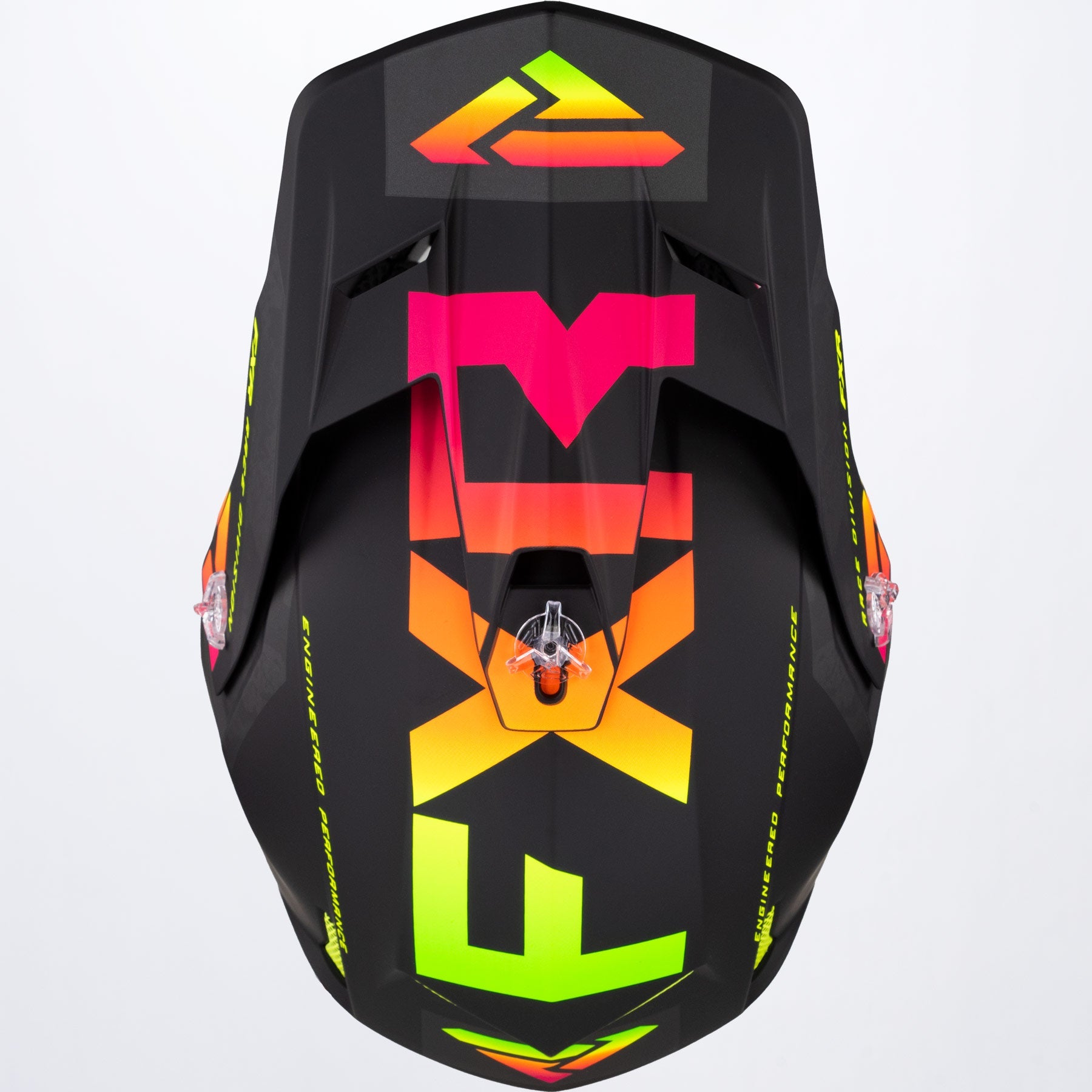 FXR Crosshjälm Clutch Evo LE Sherbert bild 4